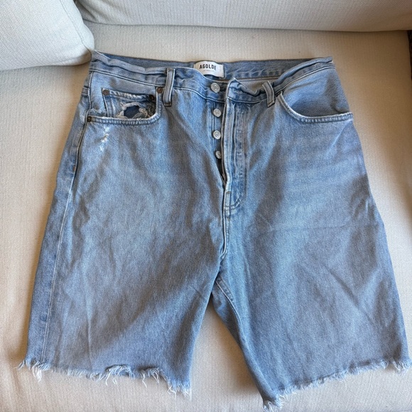 AGOLDE 90s loose mid rise shorts, size 30 waist - Picture 11 of 11